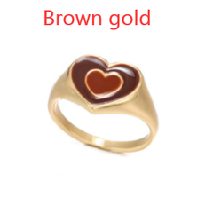 Creative Love Heart Ring a delightful blend of elegance and charm