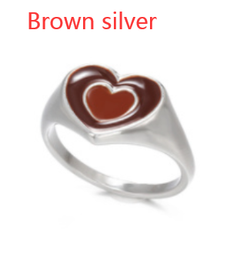 Creative Love Heart Ring a delightful blend of elegance and charm