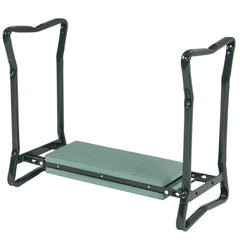 Garden Kneeler Bench with Foam Pad and Side Pockets