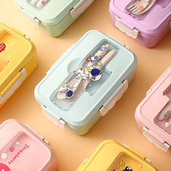 New Bright Kids Bento Lunch Box