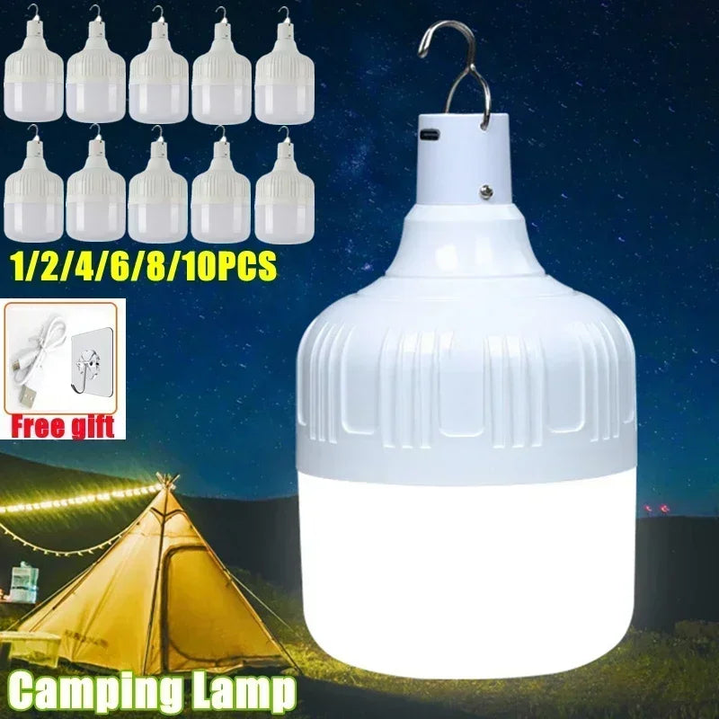 Rechargeable Lantern Bulb with Hook