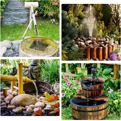 Solar Fountain Garden Pump