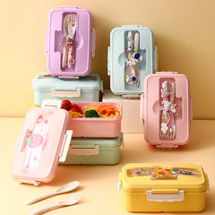 New Bright Kids Bento Lunch Box