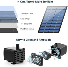 Solar Fountain Garden Pump