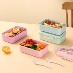 New Bright Kids Bento Lunch Box