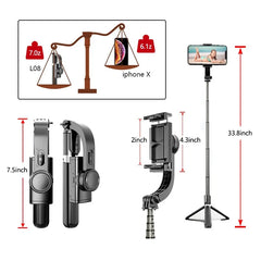 Gimbal Stabilizer for Phone Automatic Balance Selfie