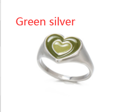 Creative Love Heart Ring a delightful blend of elegance and charm