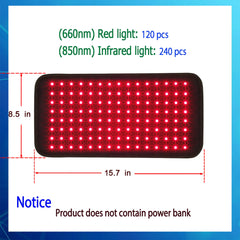 Near-Infrared Red Light Therapy Belt