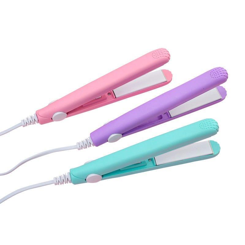 Mini Ceramic Hair Curler and Straightener