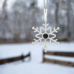 Enchanting Snowflake Projection Ornament