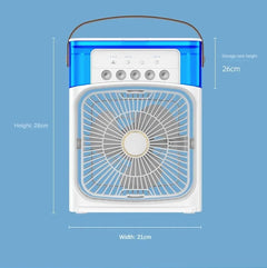 Stay Cool and Boost Productivity with Our Portable Humidifier Fan Air Conditioner!