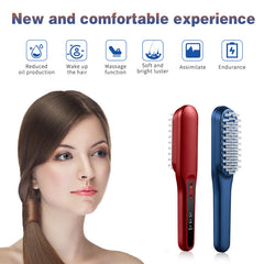 Red & Blue Light Therapy  Revolutionary Hair Growth Comb